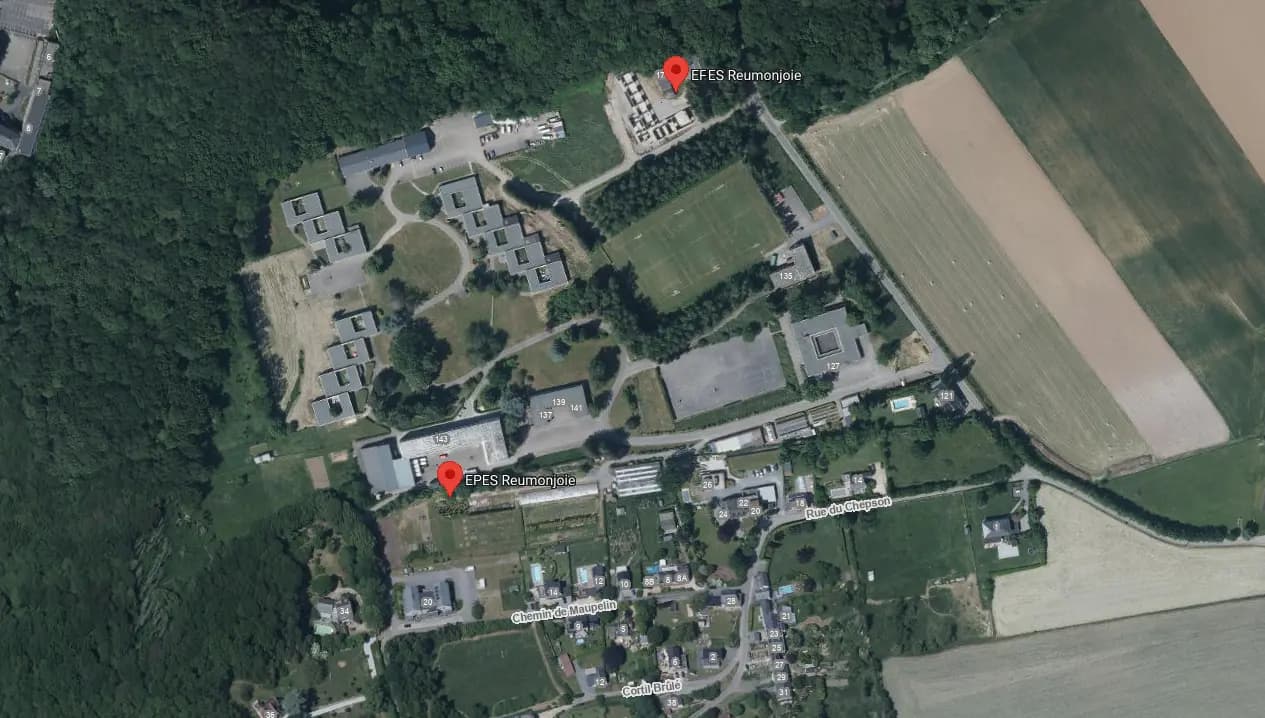 Vue aérienne Site de Malonne (Reumonjoie)